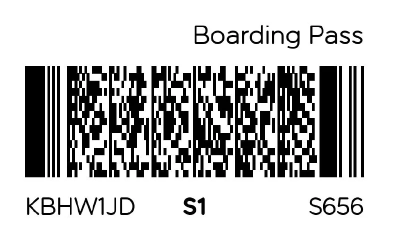Barcode in Light Mode