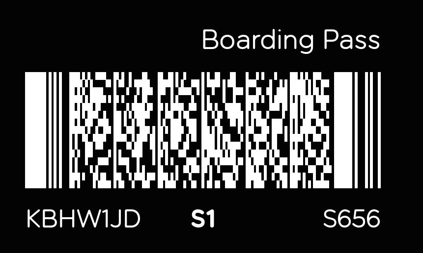 Barcode in Dark Mode